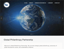 Tablet Screenshot of global-philanthropy.org